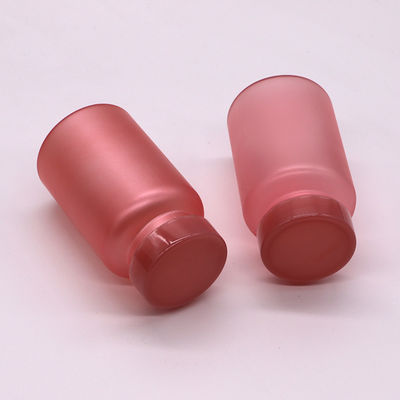 150CC PET-Matte/Frostgrüne Plastikflasche mit kindersicheren Deckel und Etikettenaufkleber