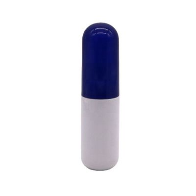 Anpassungsfähige Farbe 50 ml PET Mini Kapselform Plastikflasche für Körperpflege