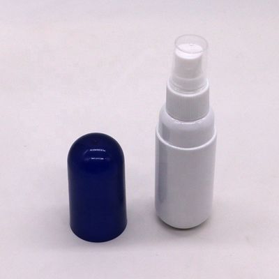 Anpassungsfähige Farbe 50 ml PET Mini Kapselform Plastikflasche für Körperpflege
