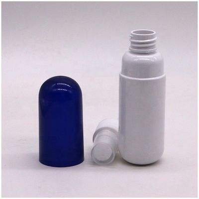 Anpassungsfähige Farbe 50 ml PET Mini Kapselform Plastikflasche für Körperpflege