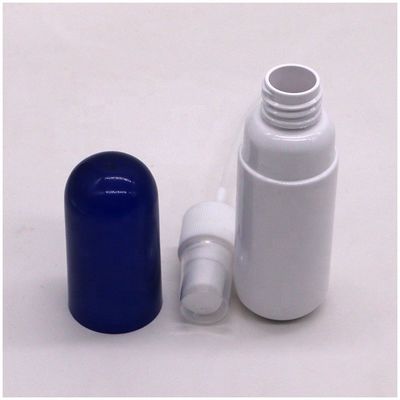 Anpassungsfähige Farbe 50 ml PET Mini Kapselform Plastikflasche für Körperpflege