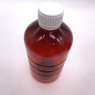 500cc PET-Plastikflasche für Flüssigkeitspräparate 500ml/16.9oz Runde Form