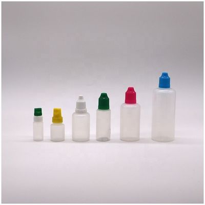 Kindersichere Kappe Auspressbare Augenflüssigkeit Ätherisches Öl Auspressflasche 5ml/10ml/15ml/20ml