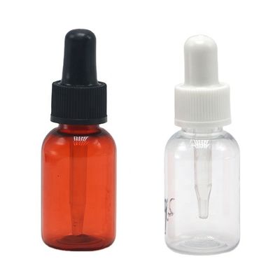 15 ml runde PET-Plastik-Tropffflasche mit einer Schlauchkappe für Medizin