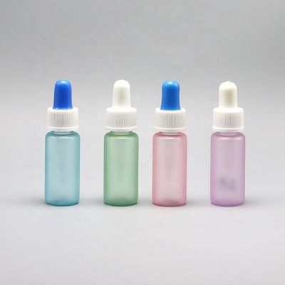 15 ml runde PET-Plastik-Tropffflasche mit einer Schlauchkappe für Medizin