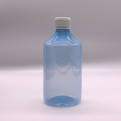 Flüssige Medizin 1000 ml dunkelbraune, durchsichtige PET-Plastikflasche mit manipulationssicheren Deckel