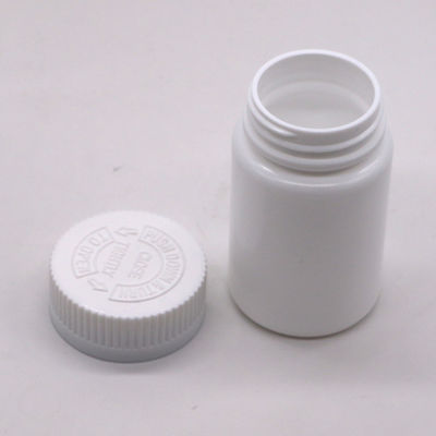 CRC Cap 80CC weiße Plastikflasche für Pillen Kapsel Medizin Tabletten Fischöl