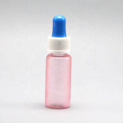 15 ml runde, individuell angepasste PET-Tropffflaschen für den Probenhalter für Flüssigkeitsspender