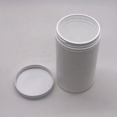 600mL 20oz PET Leere HDPE Gerade Runde Kunststoffpulver Medizinbehälter mit Schraubkappe