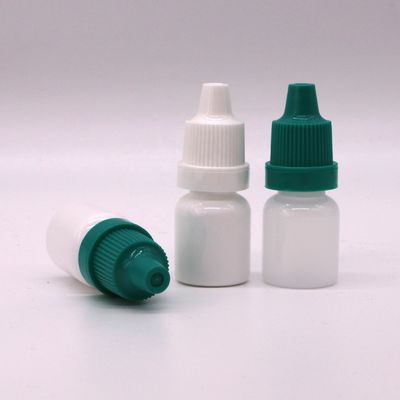 10 ml LDPE-Plastik-Leere-Dropperflaschen mit individuellen Farben und Kappen
