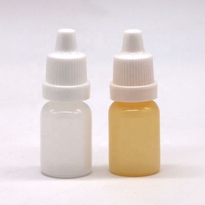10 ml LDPE-Plastik-Leere-Dropperflaschen mit individuellen Farben und Kappen