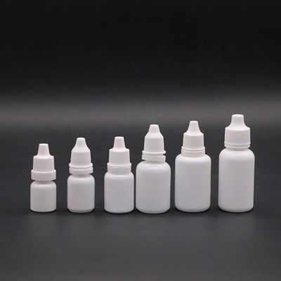 10 ml LDPE-Plastik-Leere-Dropperflaschen mit individuellen Farben und Kappen