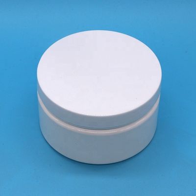 Kunststoffkappe Material 8oz benutzerdefiniertes Kunststoffgefäß Runde Form Breitmondbehälter mit Deckel