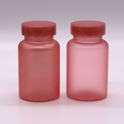 Aluminiumkappe 100/120/150ml PET-Glasglas mit breitem Mund für die Medizin mit Pillenkapseln