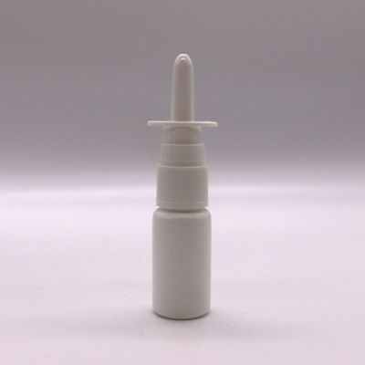 15 ml/20 ml/30 ml HDPE Nasenspray Plastikflasche mit benutzerdefinierter Farbe und Sprühdüsenkappe