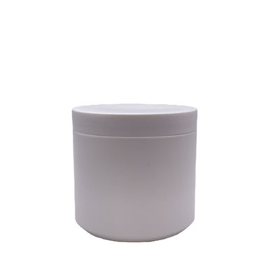UV-sicherer 350 ml HDPE-Material Plastikglas für kosmetische Cremes anpassbares Logo