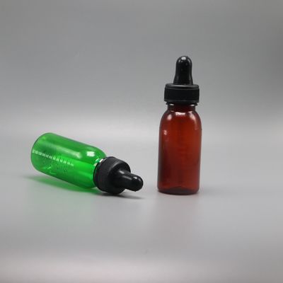 Medizinisches Reagent 60 ml PET-Plastik-Ätherische Ölflasche mit steriler Gestaltung und individuellem Logo