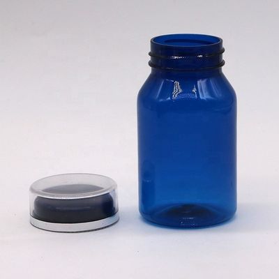 4OZ 120ML PET-Medikamentflaschen für Ernährungsgesundheit Nahrungsergänzungsmittel Kapsel Pille Tablette