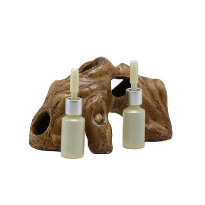Basismaterial PET 8ml Tropfflasche mit individueller Tropfkappe und Frosted Finish