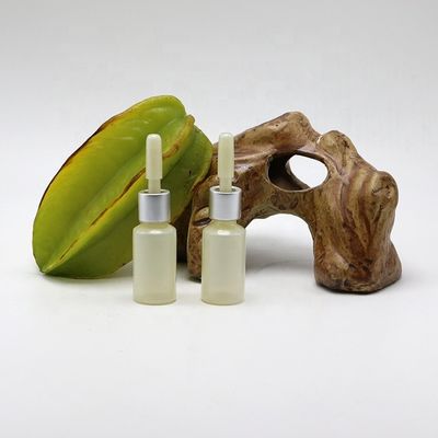 Basismaterial PET 8ml Tropfflasche mit individueller Tropfkappe und Frosted Finish
