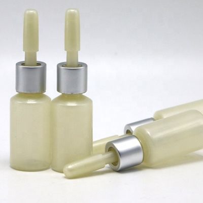Basismaterial PET 8ml Tropfflasche mit individueller Tropfkappe und Frosted Finish