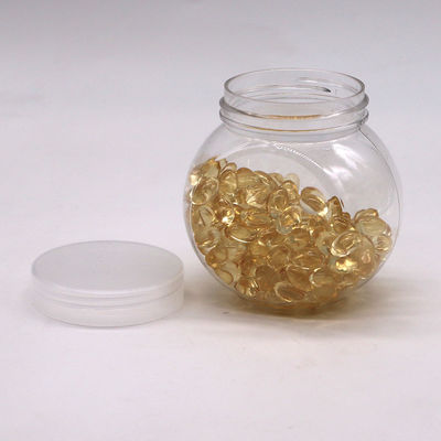Logo angepasstes Logo 200 ml PET Kapseln Lebensmittel Dosen für Nüsse und Süßigkeiten Glas