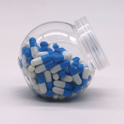 Logo angepasstes Logo 200 ml PET Kapseln Lebensmittel Dosen für Nüsse und Süßigkeiten Glas