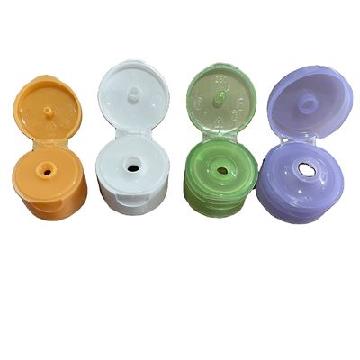 24mm 28mm 32mm Plastik Flip Top Cap Schließung für maßgeschneiderte Farb Plastik Lotion Flaschen