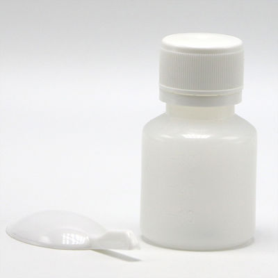 PE-transparente Plastikflasche zur Messung von Flüssigmedizin 30 ml Kapazität und Löffel