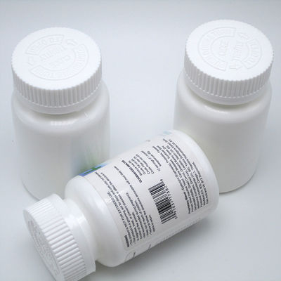 4OZ 120ML HDPE Weiß Schwarz Leere Plastik Medizinflasche für Pille Vitaminkapsel Hergestellt