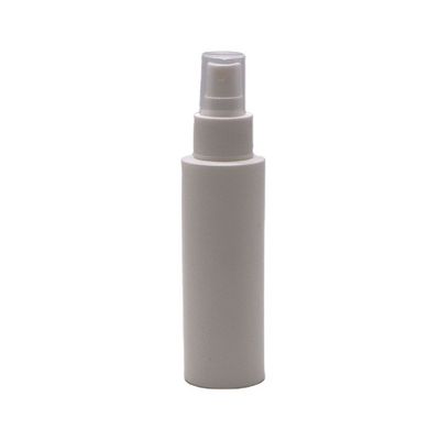 100 ml HDPE Flachschulter Sprinklerflasche für Alkoholspray in großer Menge