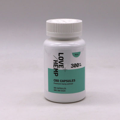 4OZ 120ML HDPE Weiß Schwarz Leere Plastik Medizinflasche für Pille Vitaminkapsel Hergestellt