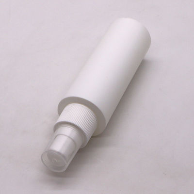 100 ml HDPE Flachschulter Sprinklerflasche für Alkoholspray in großer Menge