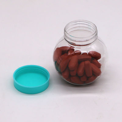 70ML/CC PET-Runde Plastikflasche Ideal für Süßigkeiten und PET-Lebensmittel