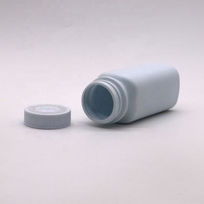 120cc HDPE Quadrat Medikamentenqualität Plastik Pille Kapsel Tablette Nachfüllflasche für Medizin