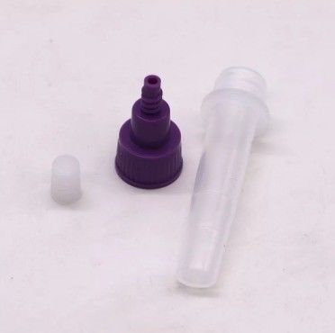 PP-Plastikprobenröhrchen mit kleinen Schraubenkappen für Laborkennzeichnung und RNA-Extraktion