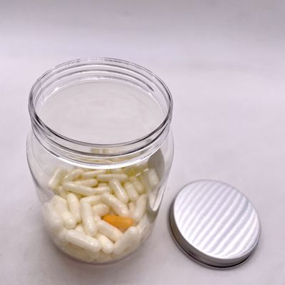 Anpassbar 500 ml PET-Nüsse Kernel Süßigkeiten Flasche mit Aluminiumdeckel