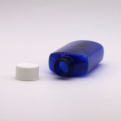 Ausgangsmaterial PET 120ML Quadrat Steril Hustensaft Mundflüssigkeit Flasche Kindersicherheitskappe