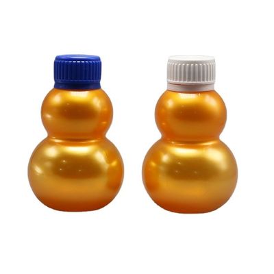 120 ml PET-Kürbisflasche für Gesundheitsprodukte Anpassungsfähige Farbschraubkappe und kostenlose Probe