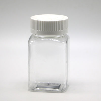 100ml PET Quadratglas Langlebig für Süßigkeiten