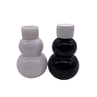 120 ml PET-Kürbisflasche für Gesundheitsprodukte Anpassungsfähige Farbschraubkappe und kostenlose Probe