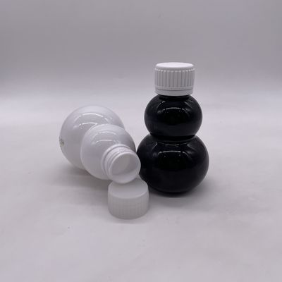 120 ml PET-Kürbisflasche für Gesundheitsprodukte Anpassungsfähige Farbschraubkappe und kostenlose Probe