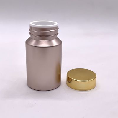 80cc PET-Flasche aus Kunststoff Farbverarbeitung Vitamintablettenbehälter mit Schraub-/Wendungsabdeckung