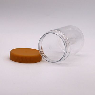 Süßwarenverpackung 250 ml PET-Food-Glas mit Schraubdeckel und Aluminiumdeckel