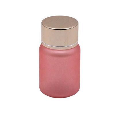 40 ml matte rosa PET Lebensmittelqualität Feinstoffkapsel Pille Flasche für die Gesundheitsversorgung