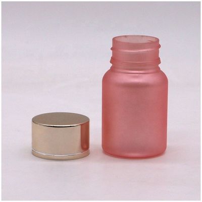 40 ml matte rosa PET Lebensmittelqualität Feinstoffkapsel Pille Flasche für die Gesundheitsversorgung