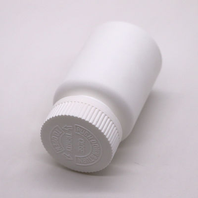 Maßgeschneiderte Farbe 120 ml HDPE Weiß Schwarz Leere Plastikflasche für Pillen Vitaminkapsel
