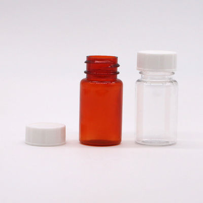 Halsbandmaterial PET 15 ml runde Plastikflasche zur Aufbewahrung von Kapseln