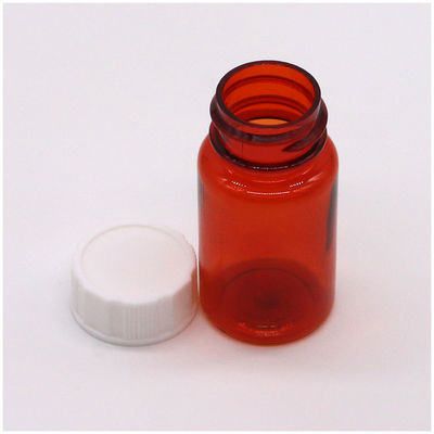 Halsbandmaterial PET 15 ml runde Plastikflasche zur Aufbewahrung von Kapseln
