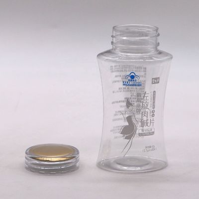150cc PET Design Plastik-Sterilflasche für Nahrungsergänzungsmittel